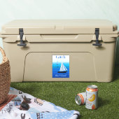 Yachten unter Segeln, Windfang Aufkleber (Kühler)