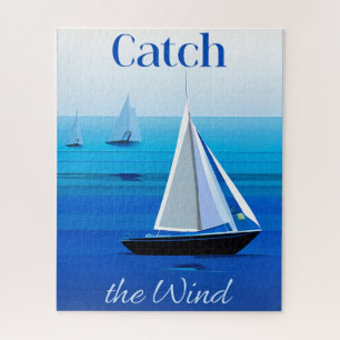 Yachten unter Segeln, Windfang Puzzle