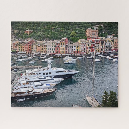 Yachten von Portofino - 16x20 - 520 Stk. Puzzle (Horizontal)