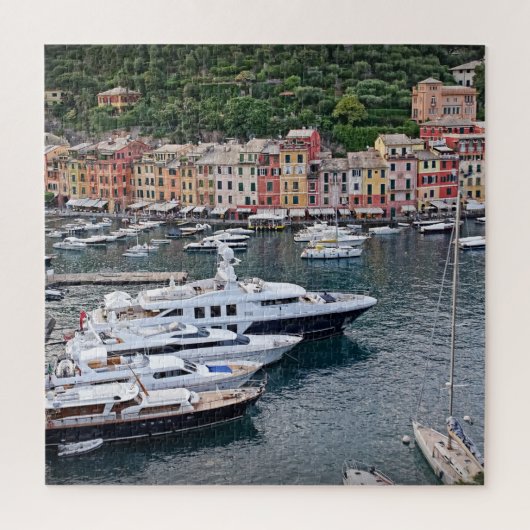Yachten von Portofino - 20x20 - 676 Stk. Puzzle (Vertikal)