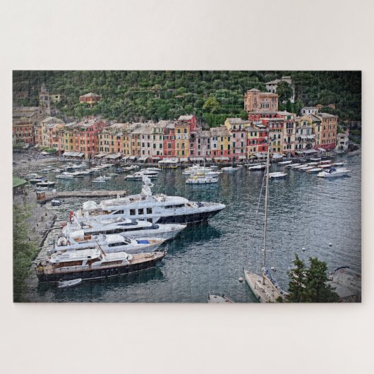 Yachten von Portofino - Italien - 20x30 - PC 1014 Puzzle (Horizontal)