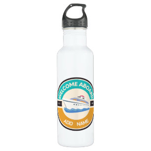 Yachthafen der Blue Marine Nautical Anchor Edelstahlflasche