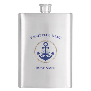 Yachthafen der Blue Marine Nautical Anchor Flachmann