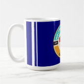 Yachthafen der Blue Marine Nautical Anchor Kaffeetasse (Links)