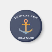 Yachthafen der Blue Marine Nautical Anchor Magnet (Vorne)