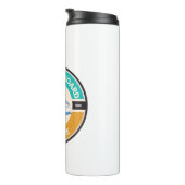 Yachthafen der Blue Marine Nautical Anchor Thermosbecher (Nach rechts gedreht)