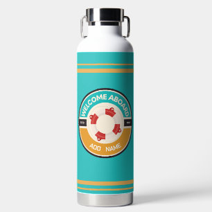 Yachthafen der Blue Marine Nautical Anchor Trinkflasche
