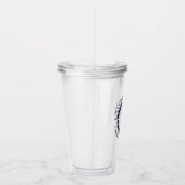 Yachthafen der Blue Navy Anchor Acryltrinkbecher (Rechts)