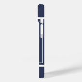 Yachthafen der Blue Navy Anchor Case-Mate iPhone Hülle (Rückseite / Links)