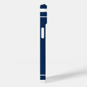 Yachthafen der Blue Navy Anchor Case-Mate iPhone Hülle (Rückseite / Rechts)