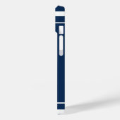 Yachthafen der Blue Navy Anchor Case-Mate iPhone Hülle (Rückseite / Links)