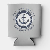 Yachthafen der Blue Navy Anchor Dosenkühler (Vorderseite)