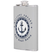 Yachthafen der Blue Navy Anchor Flachmann (Links)