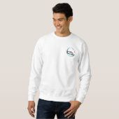 Yachthafen der Blue Navy Anchor Sweatshirt (Vorne ganz)