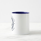 Yachthafen der Blue Navy Anchor Tasse (Zentrum)