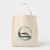 Yachthafen der Blue Navy Anchor Tragetasche (Vorne)