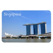 Yachthafen Singapore Magnet (Horizontal)