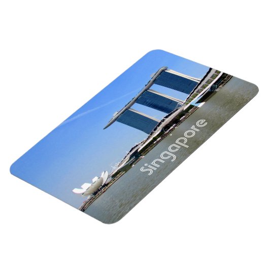 Yachthafen Singapore Magnet (Linke Seite)