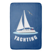 Yachting Badematte (Vorderseite Vertikal)