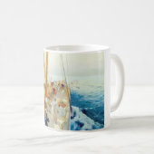 Yachting im Mittelmeer (von J.L. Stewart) Kaffeetasse (VorderseiteRechts)