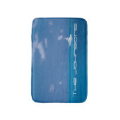 Yachting in Blue Badematte (Vorderseite Vertikal)