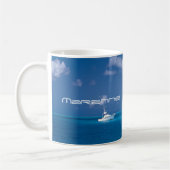 Yachting in Blue Kaffeetasse (Links)