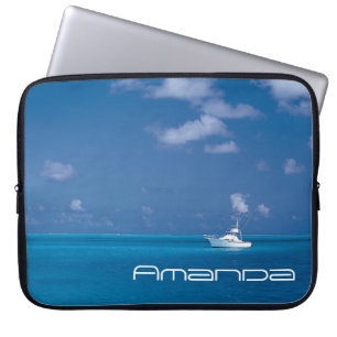Yachting in Blue Laptopschutzhülle