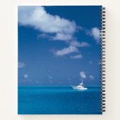 Yachting in Blue Notizblock (Rückseite)
