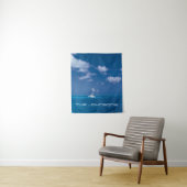 Yachting in Blue Wandteppich (Beispiel)