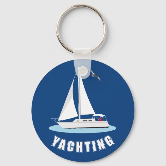 Yachting Schlüsselanhänger (Vorderseite)
