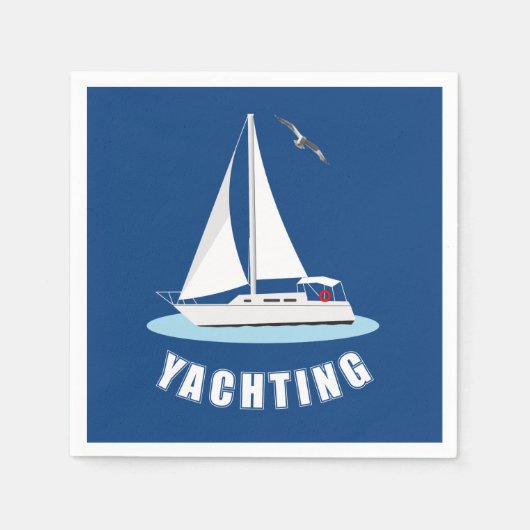 Yachting Serviette (Vorderseite)