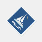Yachting Serviette (Ecke)