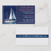 Yachting Visitenkarte (Vorne/Hinten)