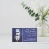 Yachting Visitenkarte (Stehend Vorderseite)