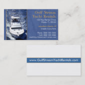 Yachting Visitenkarte (Vorne/Hinten)