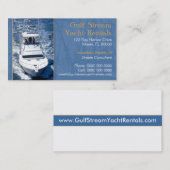 Yachting Visitenkarte (Vorne/Hinten)