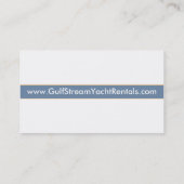 Yachting Visitenkarte (Rückseite)