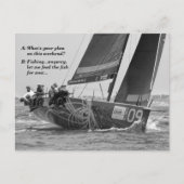 Yachtmeme Postkarte (Vorderseite)