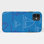 Yachtmuster Case-Mate iPhone Hülle (Rückseite (Horizontal))