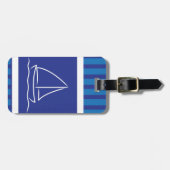 Yachtmuster Gepäckanhänger (Vorderseite horizontal)