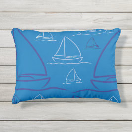 Yachtmuster Kissen Für Draußen