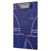 Yachtmuster Klemmbrett (Links)