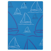 Yachtmuster Klemmbrett (Rückseite)