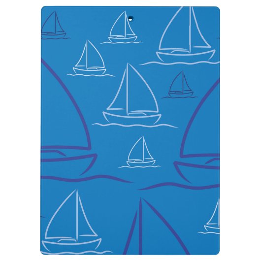 Yachtmuster Klemmbrett (Rückseite)