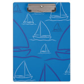 Yachtmuster Klemmbrett (Vorderseite)