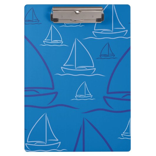 Yachtmuster Klemmbrett (Vorderseite)