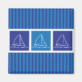 Yachtmuster Magnet (Vorne)