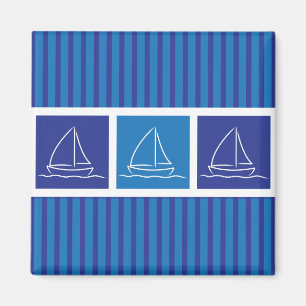 Yachtmuster Magnet