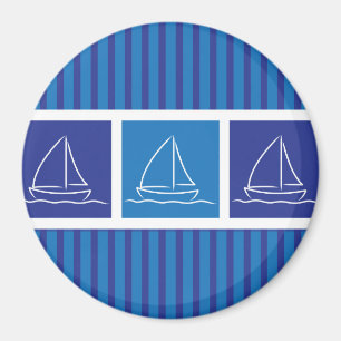 Yachtmuster Magnet