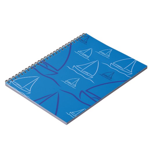 Yachtmuster Notizblock (Linke Seite)